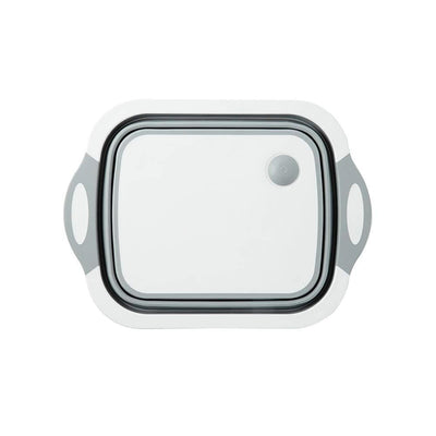 Tocator 3 in 1, tocator, cos depozitare, vas pentru spalare, pliabil, 40x30 cm