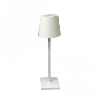 Lampa de masa, At Performance, led reincarcabila cu 3 temperaturi de culoare cald/rece/neutru, 38 cm x10 cm, culoare Alb