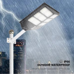 Set 2x Lămpi Solare LED 800W cu Panou Fotovoltaic și Telecomandă – AT PERFORMANCE® | Iluminat Exterior Autonom IP65