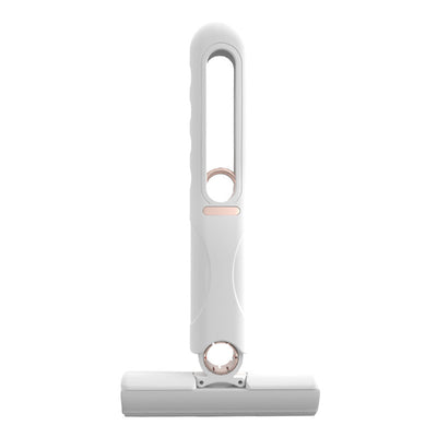 Mini Mop Portabil, At Performance, cu stoarcere automata, Burete de inalta calitate, Spalare umeda sau uscata, Potrivit pentru Geamuri, Blaturi, Bucatari, Bai, 2 bureti inclusi, Alb
