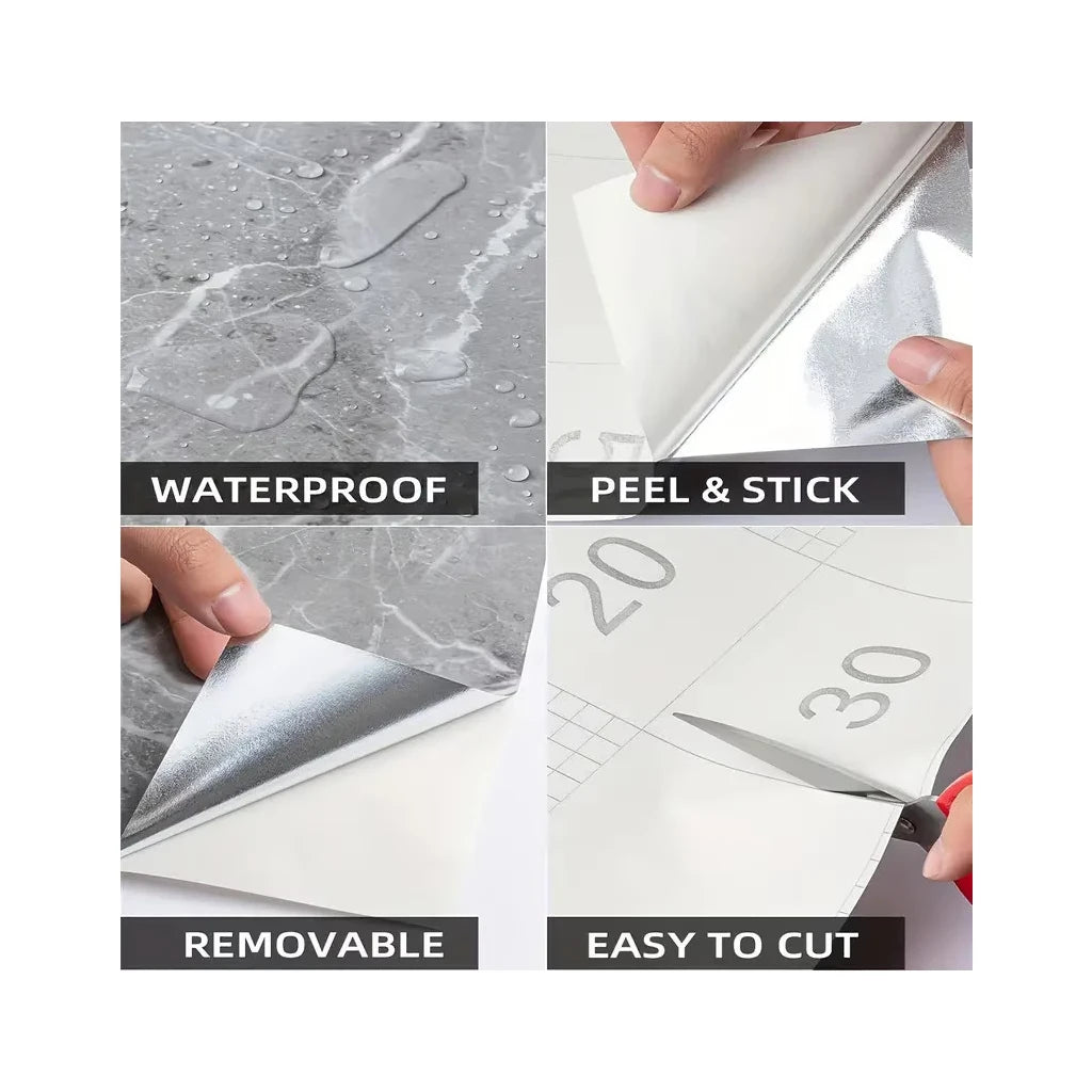 Rola Tapet 3D, autoadeziv/autocolant, AT PERFORMANCE®, spuma moale, design modern, pentru interior, usor de curatat, rezistent la apa, 68cmx2.8m, model sistem solar.