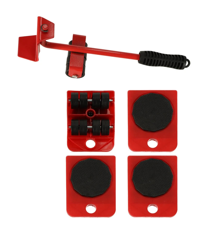 Dispozitiv pentru ridicarea și mutarea mobilei – 5 piese, 150 kg