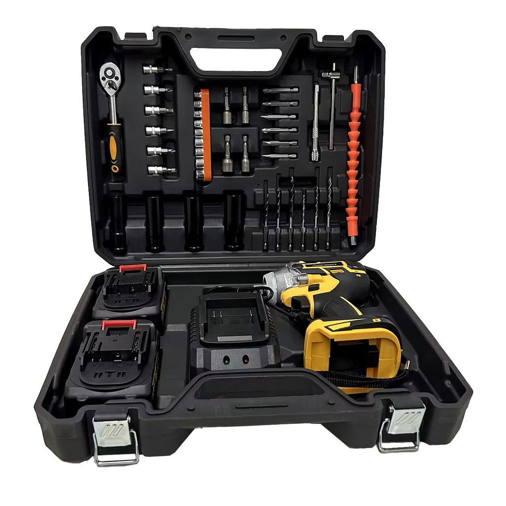 Mașină de Înșurubat cu Impact AT PERFORMANCE® 850Nm, 36V, 2 Acumulatori 5Ah, Set 40 Accesorii, Valiză Transport