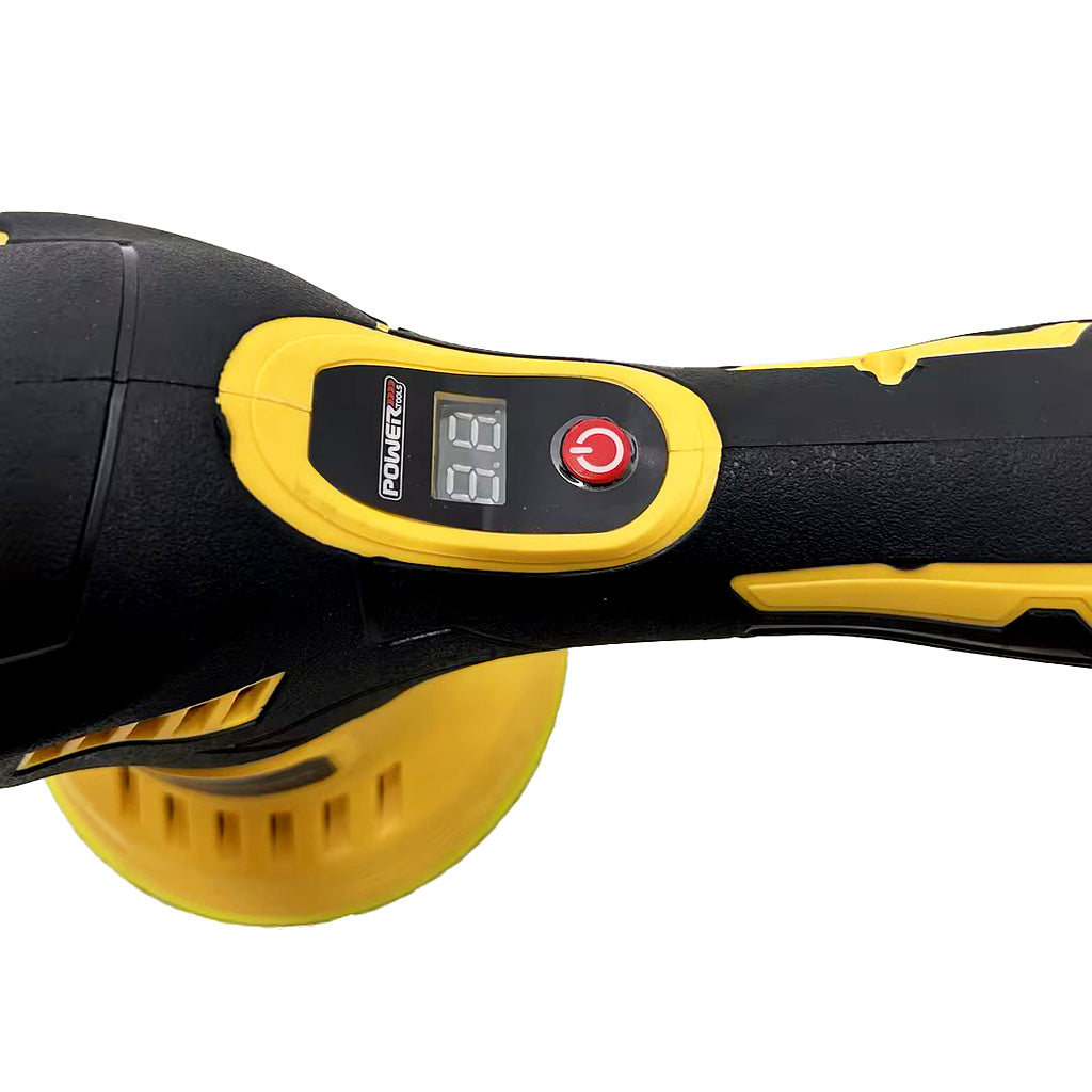 Mașină de Polish Auto Fără Fir AT PERFORMANCE®  cu 2 Acumulatori, 2800-5500 RPM, Disc 125-150mm, Orbită 9mm