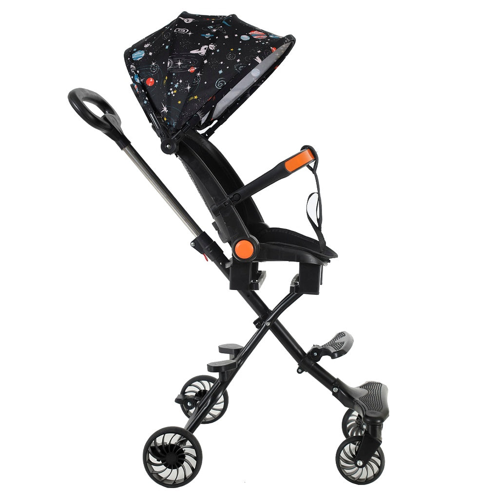 Cărucior Pliabil KIDOO KD-2010 – Compact, Ușor și Ideal pentru Călătorii, Copii 6–36 luni