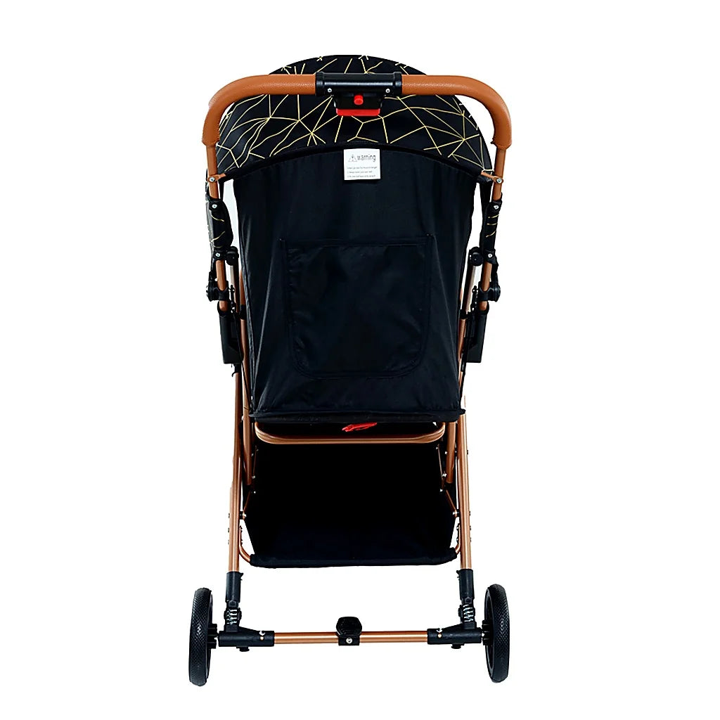 Cărucior pentru copii KIDDO 6607 pliabil, spătar reglabil, copertină mare, 0-36 luni, max. 22 kg