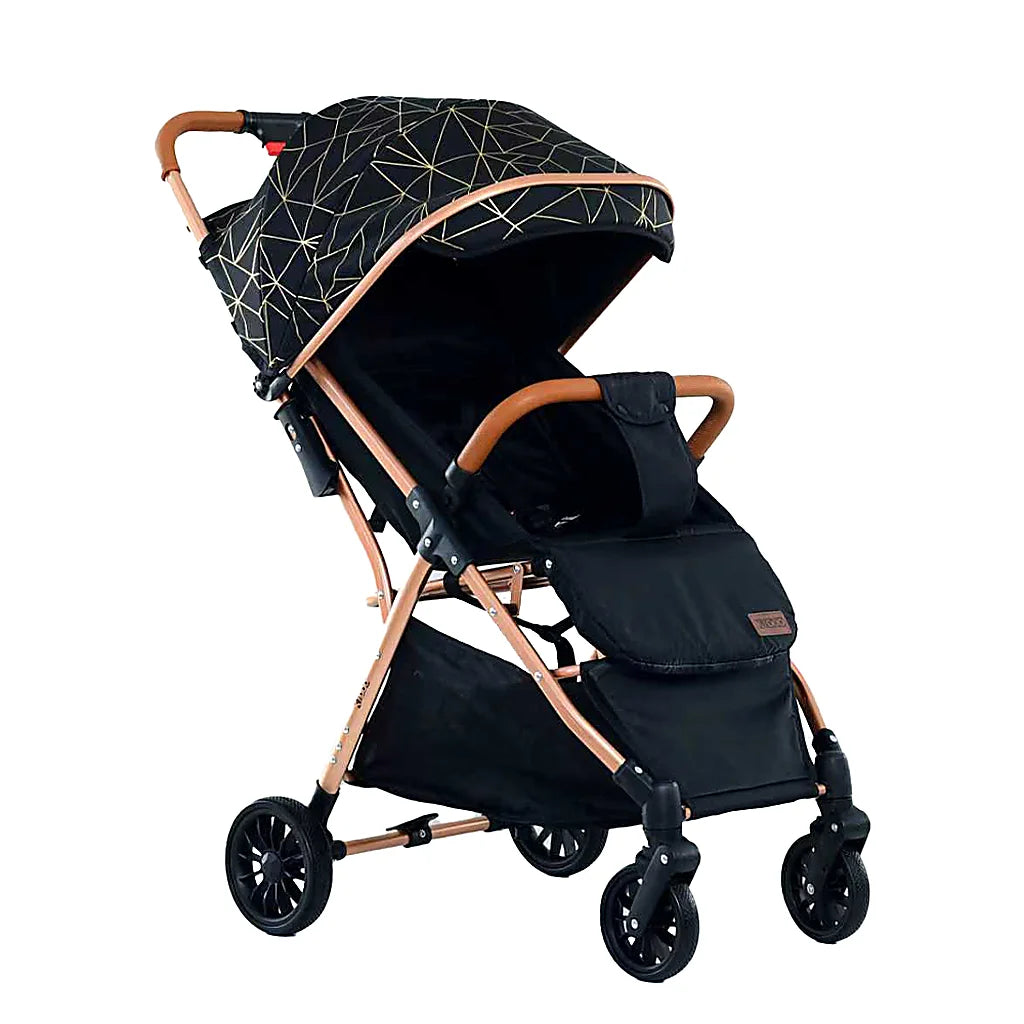 Cărucior pentru copii KIDDO 6607 pliabil, spătar reglabil, copertină mare, 0-36 luni, max. 22 kg