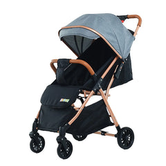 Cărucior pentru copii KIDOO 6607 pliabil, spătar reglabil, copertină mare, 0-36 luni, max. 22 kg