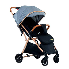 Cărucior pentru copii KIDDO 6607 pliabil, spătar reglabil, copertină mare, 0-36 luni, max. 22 kg