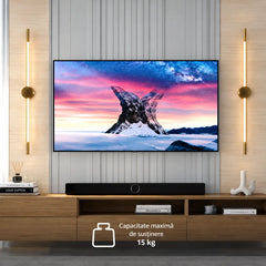 Suport tv AT PERFORMANCE, ajustabil cu brat cu diagonala reglabil 14-55'', pentru tv LCD, LED plate sau curbate, 117.