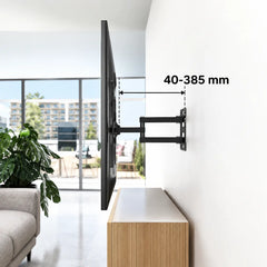 Suport tv AT PERFORMANCE, ajustabil cu brat cu diagonala reglabil 14-55'', pentru tv LCD, LED plate sau curbate, 117.