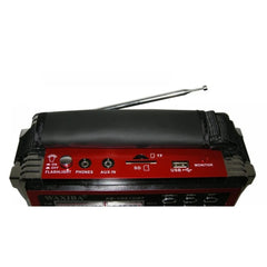 Radio Portabil AM/FM/SW cu Bluetooth, MP3, USB/TF și Lanternă